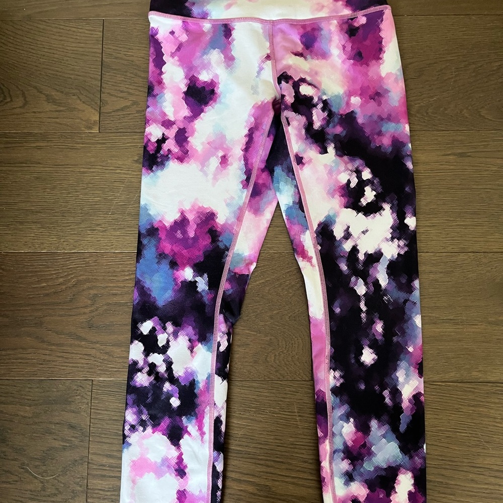 Lululemon Wunder Under Crop Blooming Pixie - Picture 2 of 8